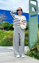 В'язаний светр UNIQLO з 3D-плетенням 1159847553 (Білий S)