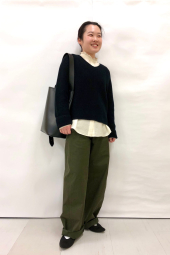 В'язаний светр UNIQLO з 3D-плетенням 1159850524 (Чорний XXL)