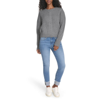 Женский вязаный свитер Tommy Hilfiger 1159850642 (Серый M)