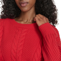 Женский вязаный свитер Tommy Hilfiger 1159850643 (Красный M)