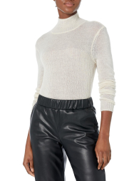 Жіночий светр-водолазка Armani Exchange 1159850844 (Молочний L)