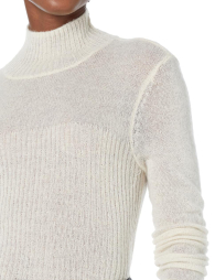 Жіночий светр-водолазка Armani Exchange 1159850844 (Молочний L)