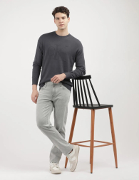 Чоловічий трикотажний светр Calvin Klein 1159850939 (Сірий XXL)