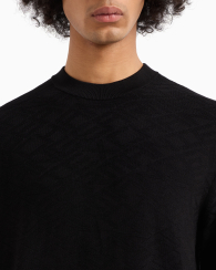 Чоловічий светр Armani Exchange з логотипом 1159851219 (Чорний L)