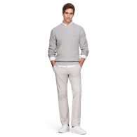 Чоловічий текстурний светр Tommy Hilfiger 1159851755 (Сірий 3XL)