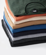 Вязаный свитер UNIQLO из шерсти 1159851975 (Серый 3XL)