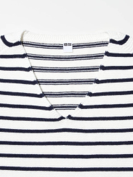 В'язаний светр UNIQLO з 3D-плетенням 1159852092 (Молочний S)