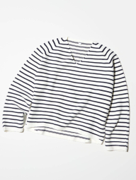 В'язаний светр UNIQLO з 3D-плетенням 1159852092 (Молочний S)