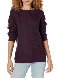 Женский вязаный свитер Tommy Hilfiger 1159852172 (Фиолетовый XL)