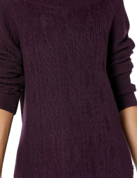 Женский вязаный свитер Tommy Hilfiger 1159852172 (Фиолетовый XL)