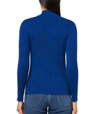 Женский свитер Tommy Hilfiger на полумолнии 1159852376 (Синий M)