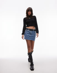 Укорочений светр Tommy Hilfiger 1159852774 (Чорний XL)