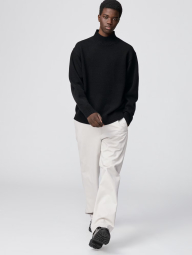 В'язаний светр UNIQLO 1159853144 (Чорний L)