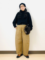 В'язаний светр UNIQLO 1159853144 (Чорний L)