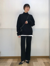 В'язаний светр UNIQLO 1159853144 (Чорний L)