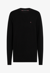 Мужской текстурный свитер Tommy Hilfiger 1159853825 (Черный XXL)