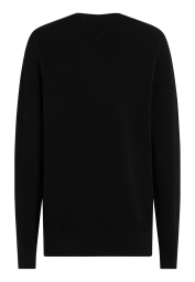 Мужской текстурный свитер Tommy Hilfiger 1159853825 (Черный XXL)