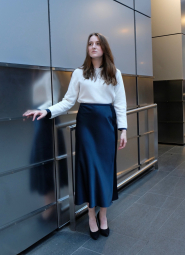 Вязаный свитер UNIQLO с 3D-плетением 1159855032 (Молочный XL)