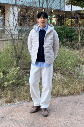 Текстурный 3D-вязаный свитер UNIQLO с круглым вырезом 1159855104 (Синий 3XL)