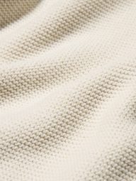 Текстурний 3D-в'язаний светр UNIQLO з круглим вирізом 1159855106 (Молочний XXL)