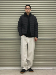 В'язаний светр із напівблискавкою UNIQLO Soufflé 1159855133 (Чорний XXL)