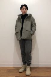 В'язаний светр із напівблискавкою UNIQLO Soufflé 1159855133 (Чорний XXL)