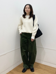 Текстурный 3D-вязаный свитер UNIQLO из бесшовной пряжи Soufflé 1159855864 (Молочный M)