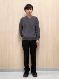 Текстурный 3D-вязаный свитер UNIQLO из бесшовной пряжи Soufflé 1159856179 (Серый XL)