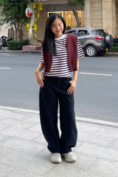 Вязаный свитер UNIQLO 1159856390 (Бордовый XXL)