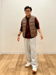 Вязаный свитер UNIQLO 1159856390 (Бордовый XXL)