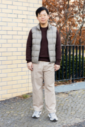 Вязаный свитер UNIQLO 1159856390 (Бордовый XXL)