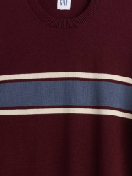 Мужской свитер GAP джемпер 1159856497 (Бордовый L)