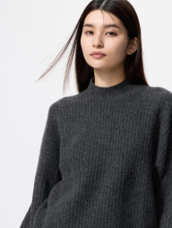 Вязаный свитер UNIQLO 1159856718 (Серый XS)