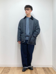 Вязаный свитер UNIQLO 1159856742 (Синий XXL)