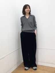 Свитер в рубчик UNIQLO 1159856751 (Серый S)