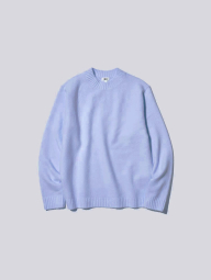 Вязаный свитер UNIQLO 1159856773 (Голубой XXL)