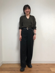 Свитер в рубчик UNIQLO 1159857178 (Коричневый L)