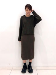 Свитер в рубчик UNIQLO 1159857178 (Коричневый L)