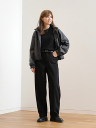 Женский свитер UNIQLO джемпер 1159857553 (Черный XS)