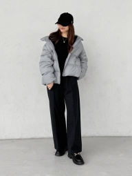 Женский свитер UNIQLO джемпер 1159857553 (Черный XS)