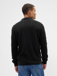 Мужской свитер-поло GAP 1159858540 (Черный M)