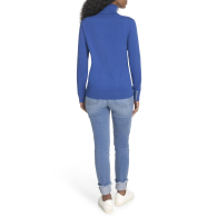 Женский свитер Tommy Hilfiger кофта с воротником 1159859691 (Синий S)