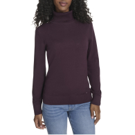 Женский свитер Tommy Hilfiger кофта с воротником 1159859692 (Бордовый XL)