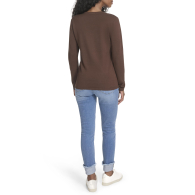 Женский свитер Tommy Hilfiger кофта 1159859693 (Коричневый S)