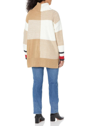 Женский вязаный свитер Tommy Hilfiger с воротником-хомутом 1159859873 (Бежевый XS)