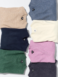 Вязаный свитер UNIQLO 1159860055 (Бежевый M)