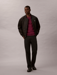 Мужской свитер Calvin Klein с логотипом 1159861611 (Бордовый M)