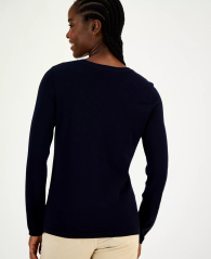 Женский свитер Tommy Hilfiger с логотипом 1159861631 (Синий M)