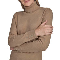 Женский свитер Tommy Hilfiger с воротником 1159861638 (Бежевый XL)