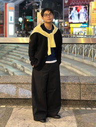 Свитер UNIQLO 1159861950 (Желтый XL)